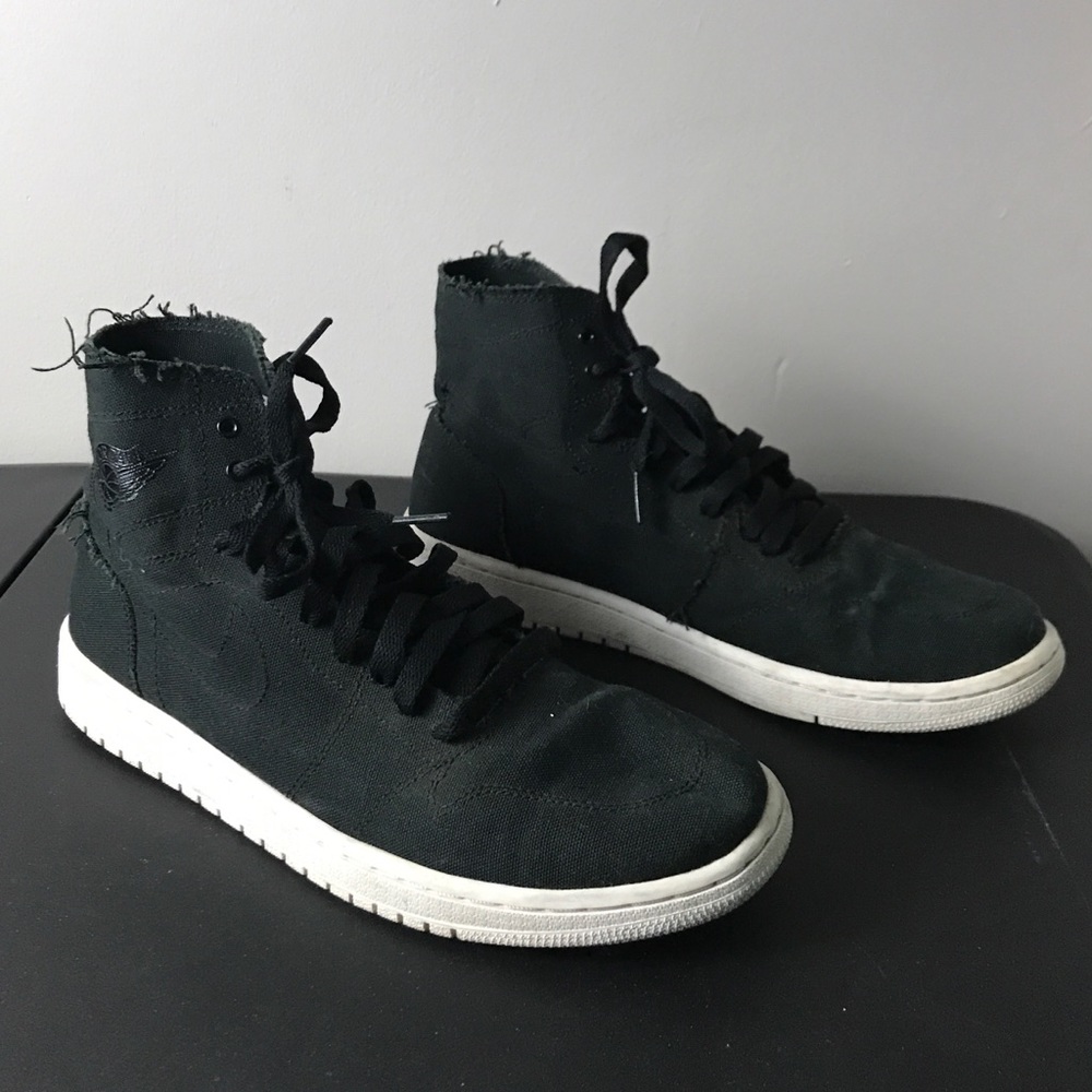Air Jordan 1 black retro high Decon sneakers 9